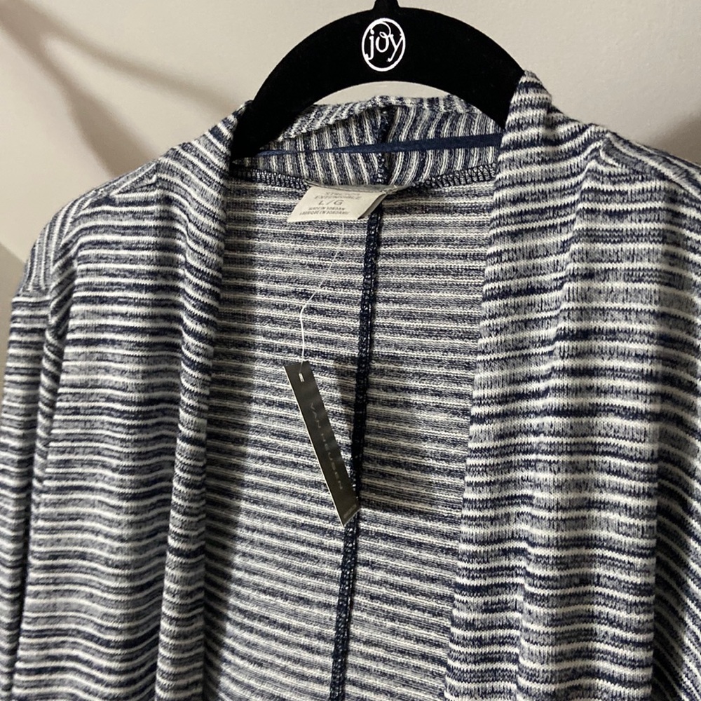 Van Heusen Stretch Extensible Open Cardigan Stripe - image 1